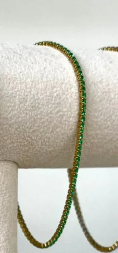 AU79 Dallas Micro Tennis Bracelet