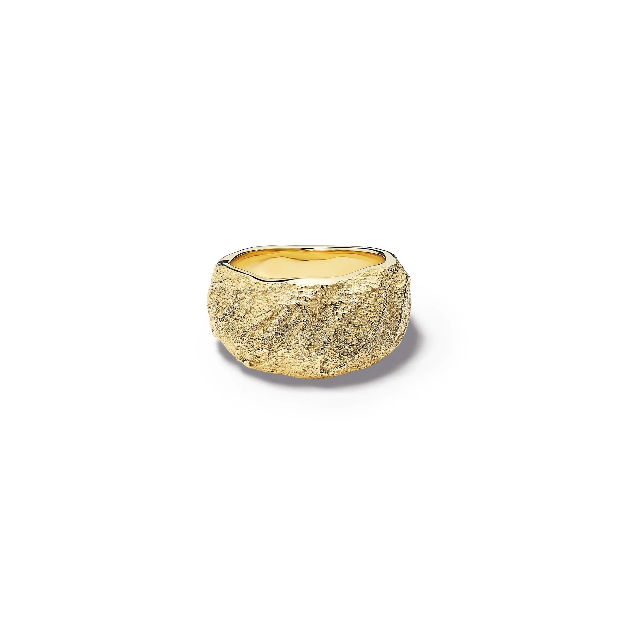 Baguette de Pain Ring Yellow Gold