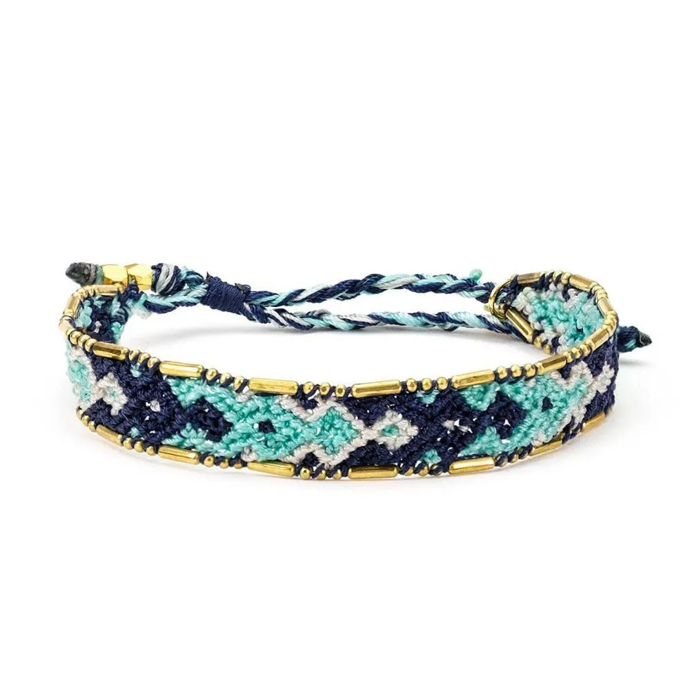 Bali Friendship Bracelet - Ocean Plunge