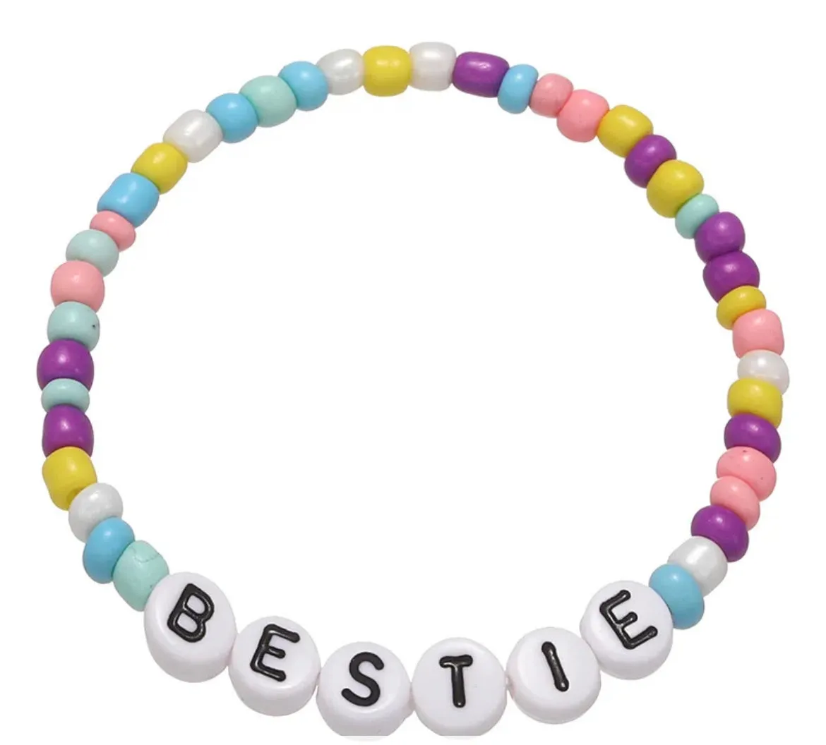 Beaded Word Stretch Bracelets