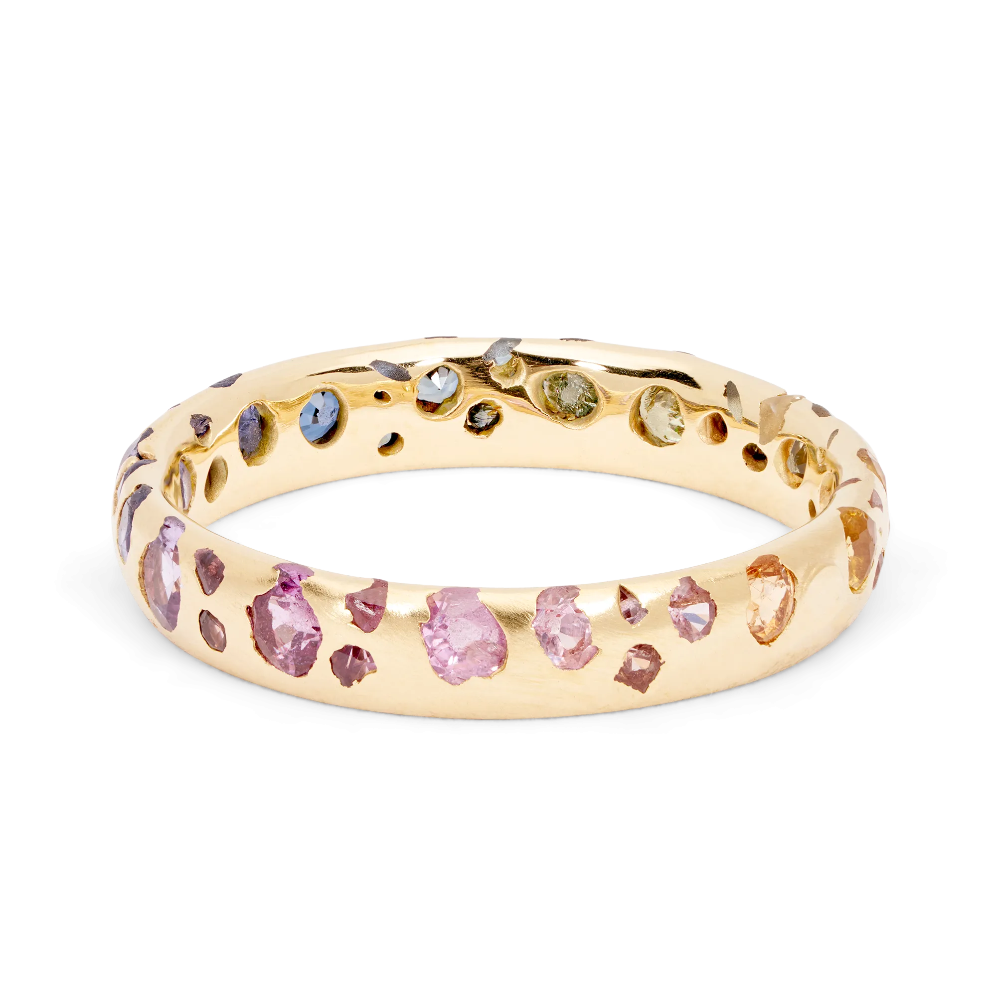 Blossom Crush Gradient Confetti Ring - Made to Order