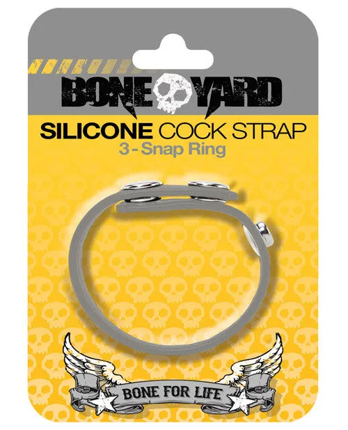 Boneyard Cock Strap - Grey