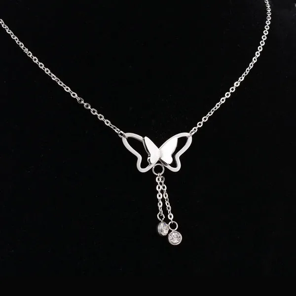 Butterfly Pendant Anklet Chain