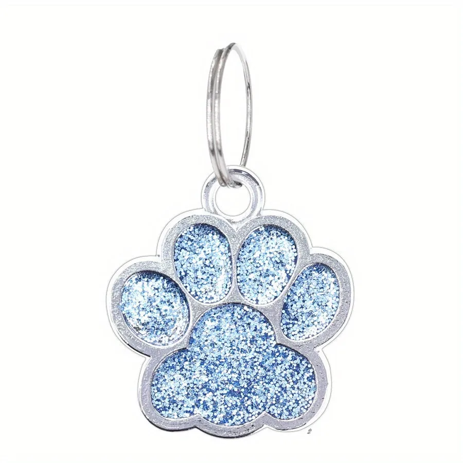 Chic Pet Accessory Mini Zinc Alloy Paw Pendant for Necklaces