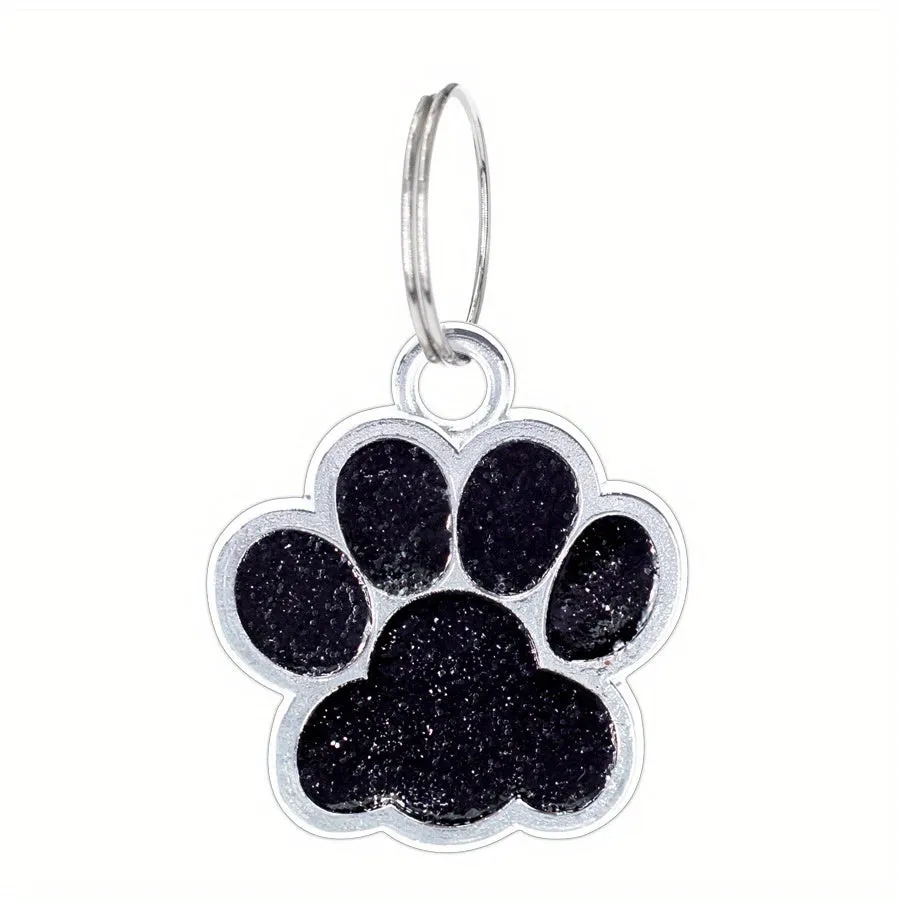 Chic Pet Accessory Mini Zinc Alloy Paw Pendant for Necklaces