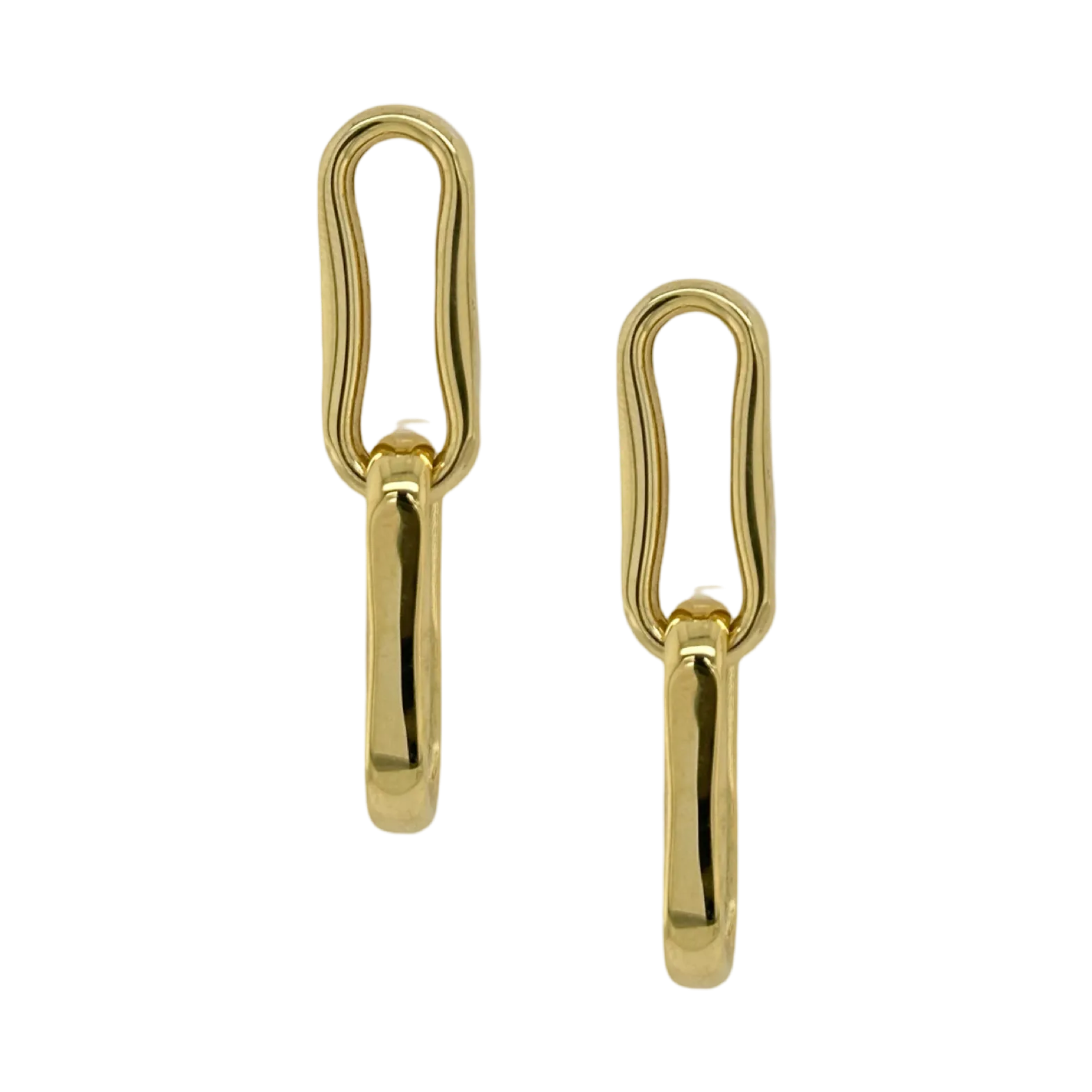 DROP LINK EARRINGS