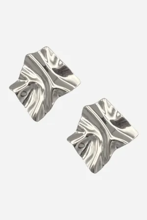 Farrah B Visionary Statement Earrings in Sterling Silver