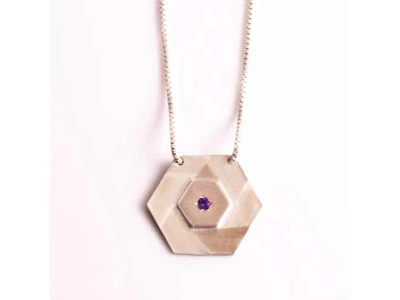 Hexagon Necklace