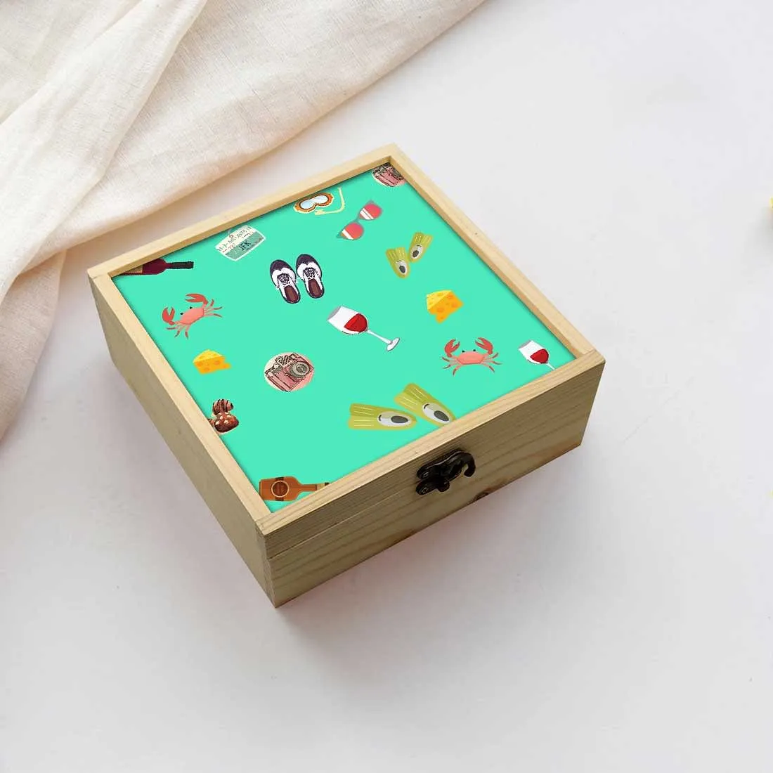 Jewellery Box Makepup Organizer -  Beach Collection