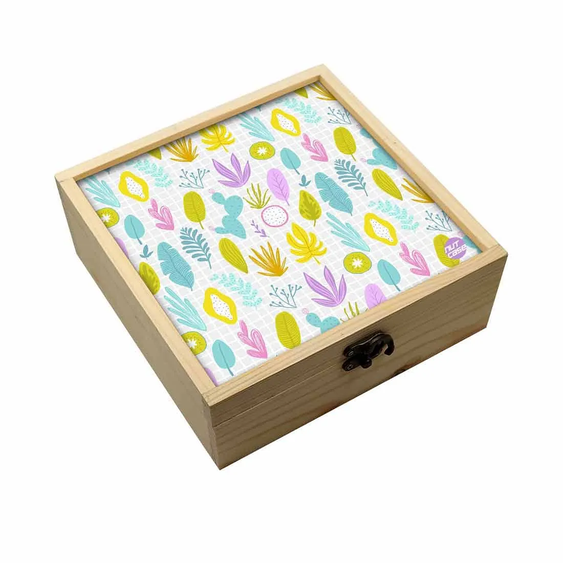 Jewellery Box Makepup Organizer -  Kiwis Banana Leaf