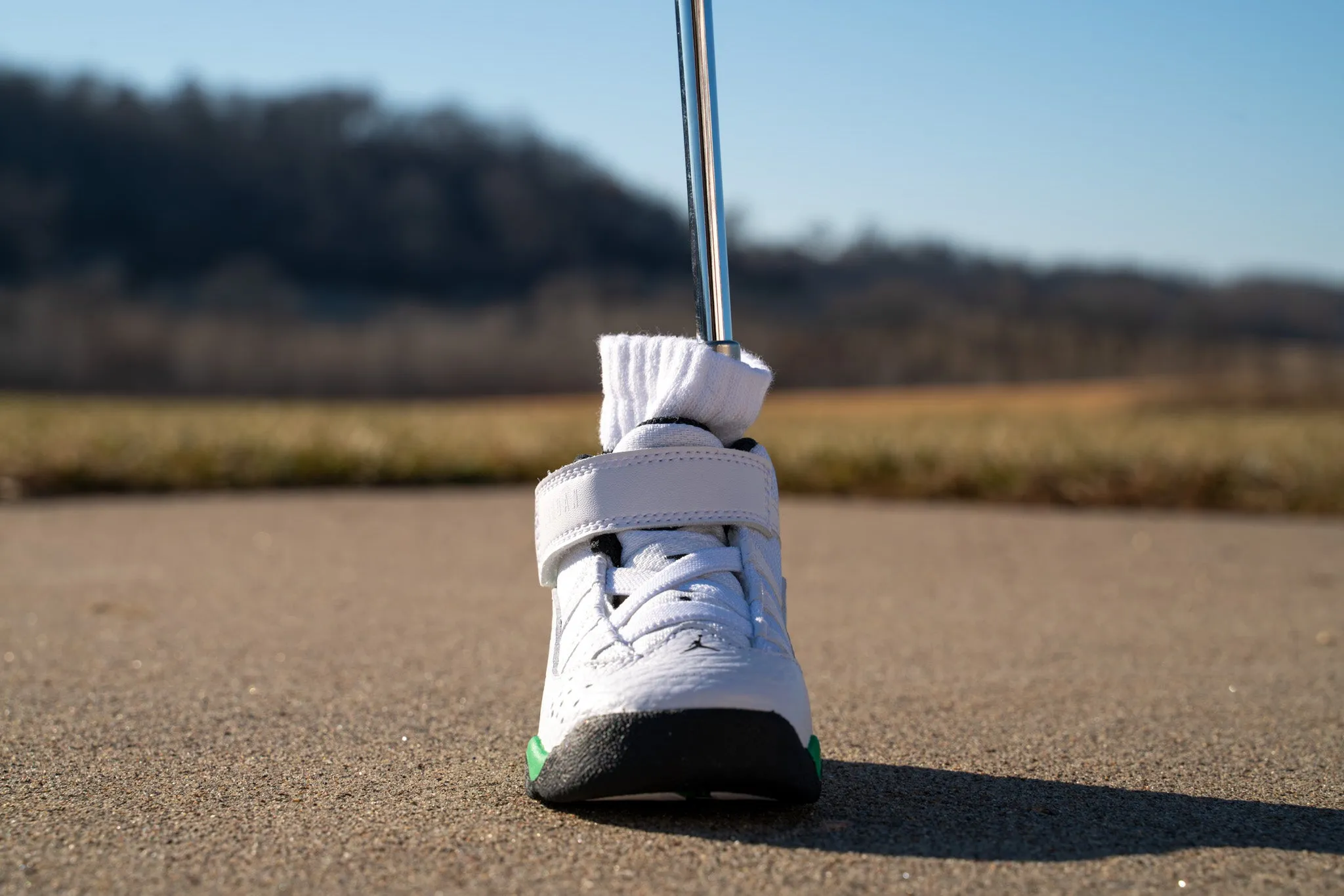 Jordan 6 Rings [LUCKY GREEN] Standing Sneaker Putter Cover