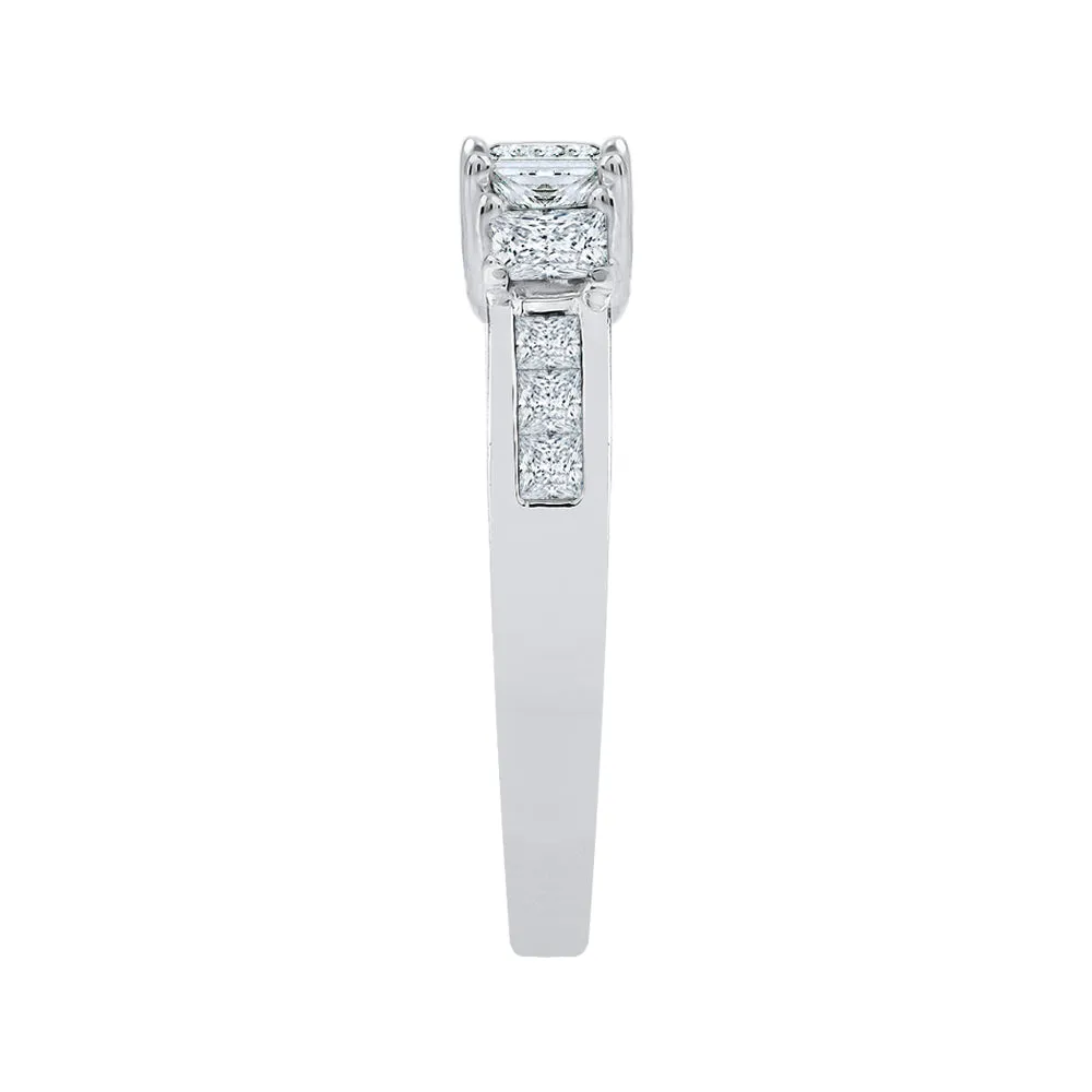 KATARINA Princess Cut Diamond Engagement Ring (1/2 cttw)