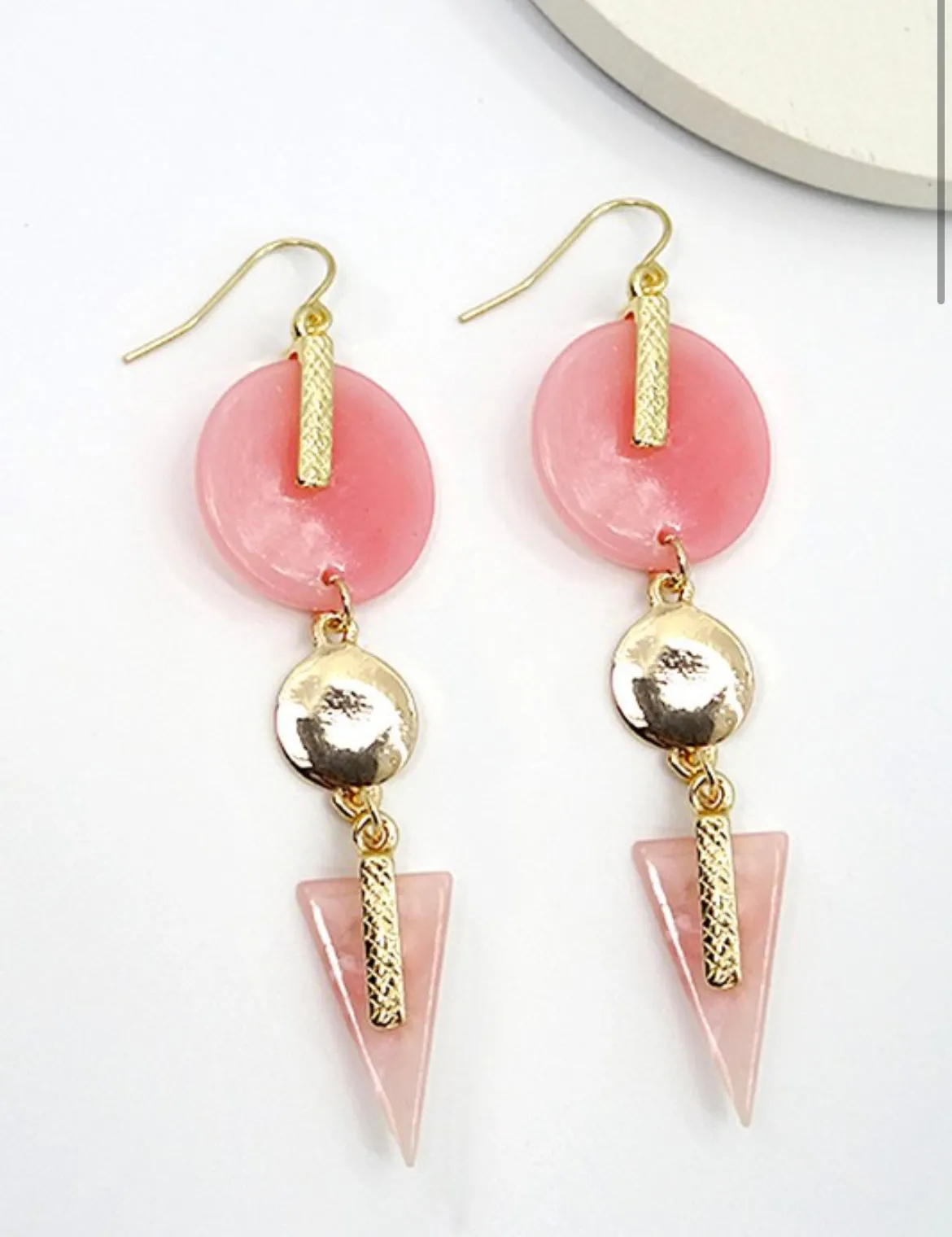 Linear Drop Earrings