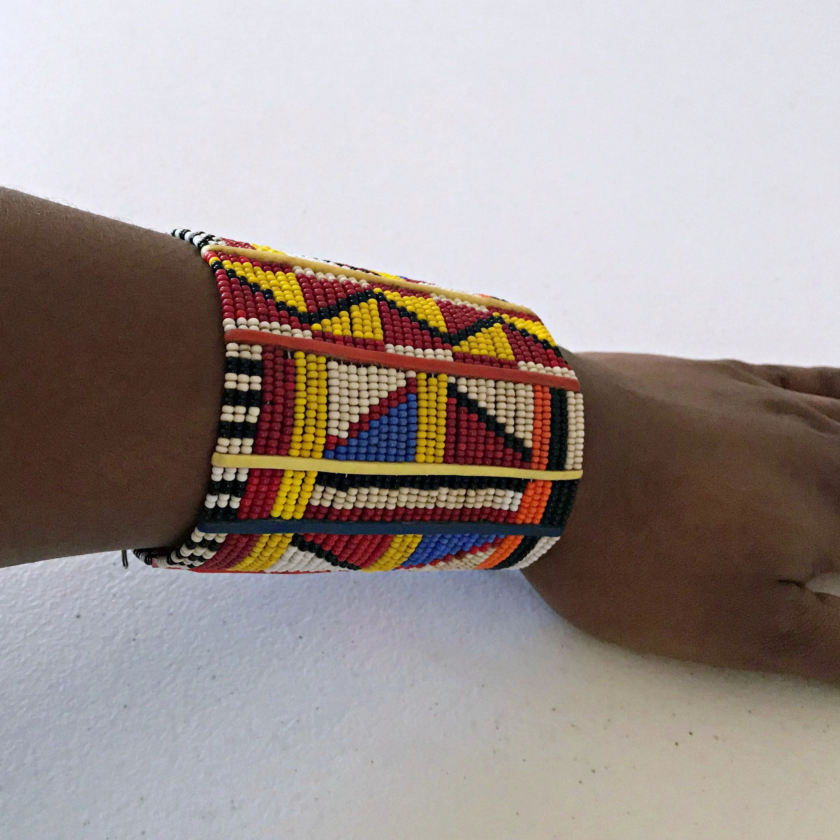 Maasai Beaded Cuff Bracelet