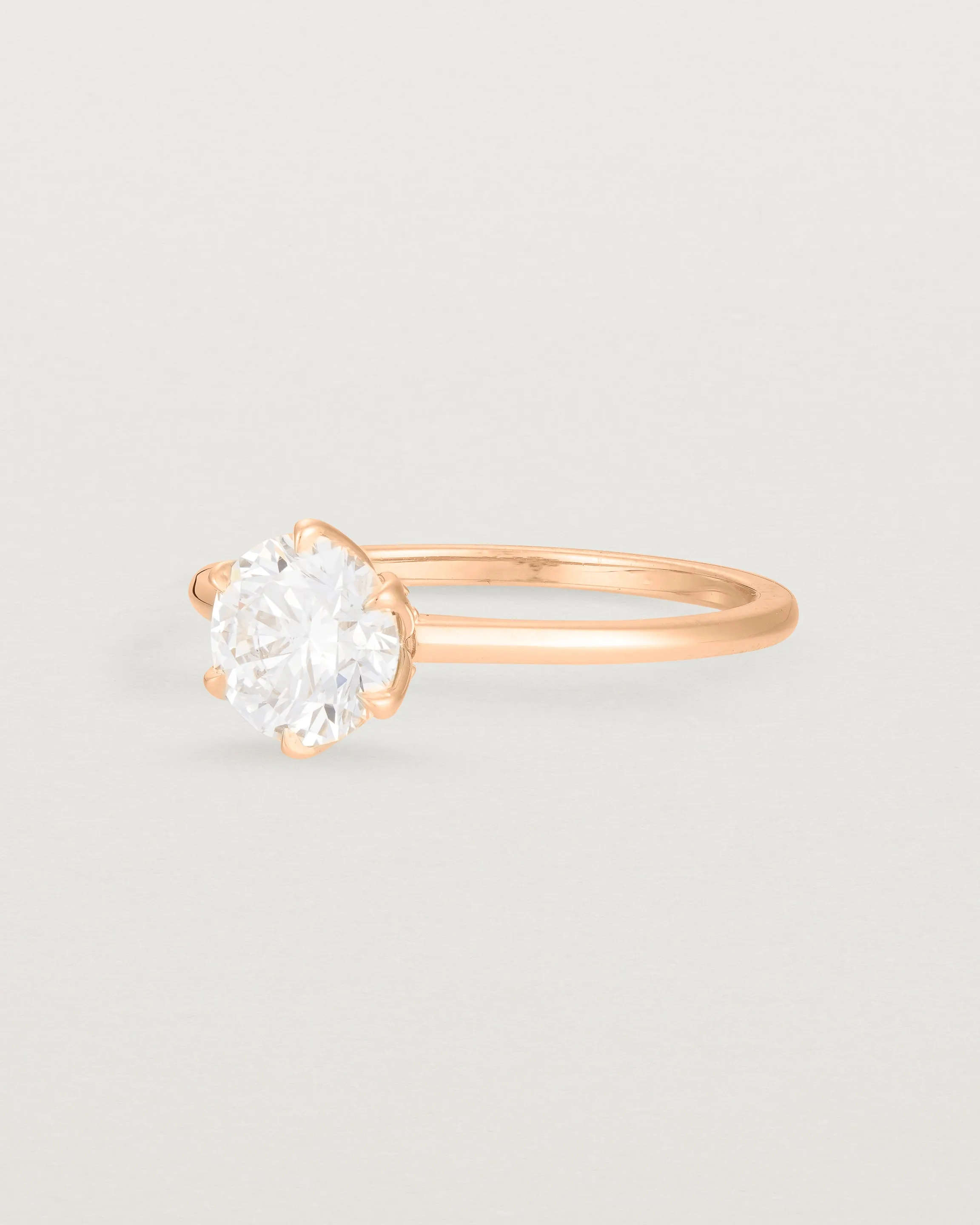 Mandala Solitaire Ring | Laboratory Grown Diamonds