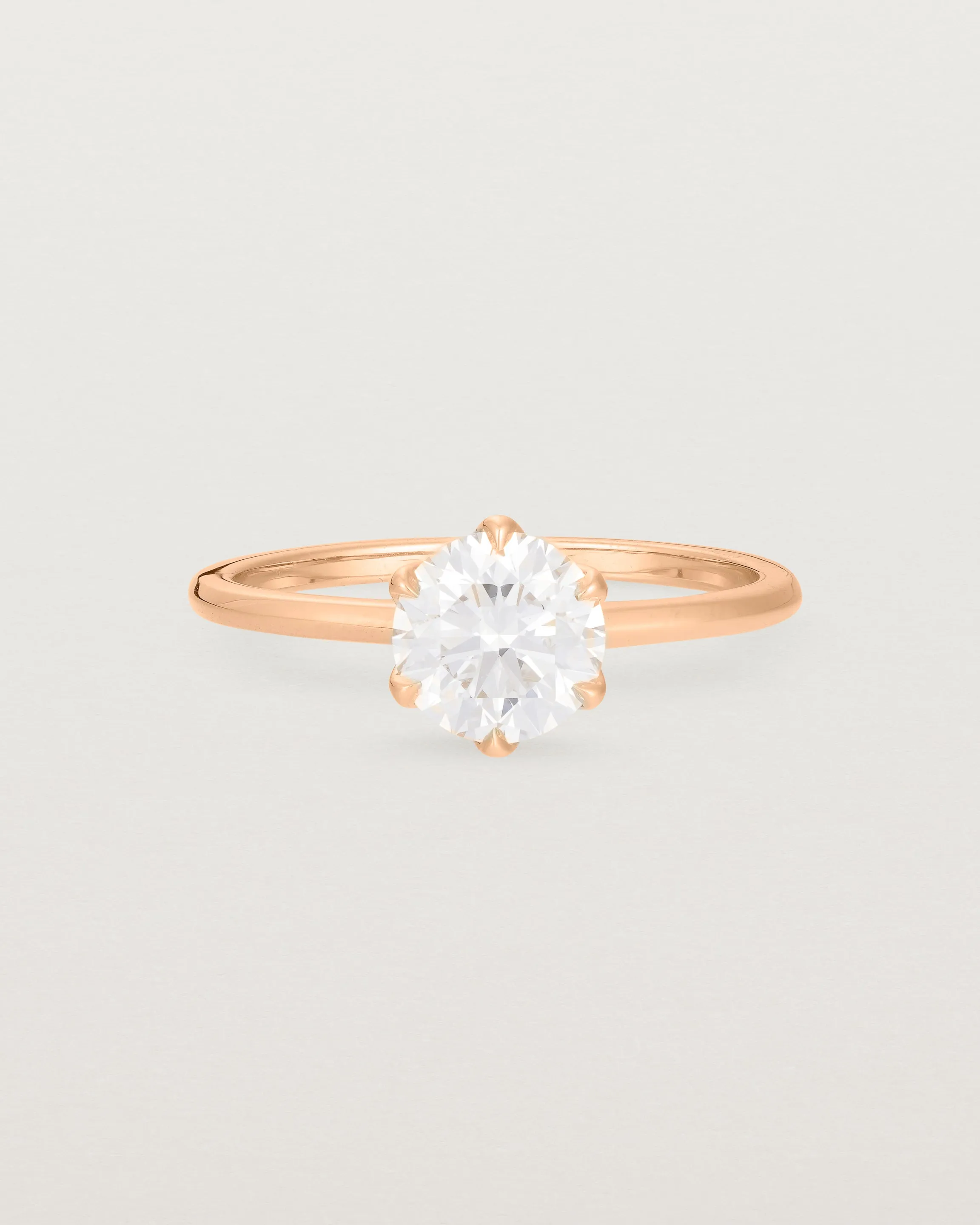 Mandala Solitaire Ring | Laboratory Grown Diamonds