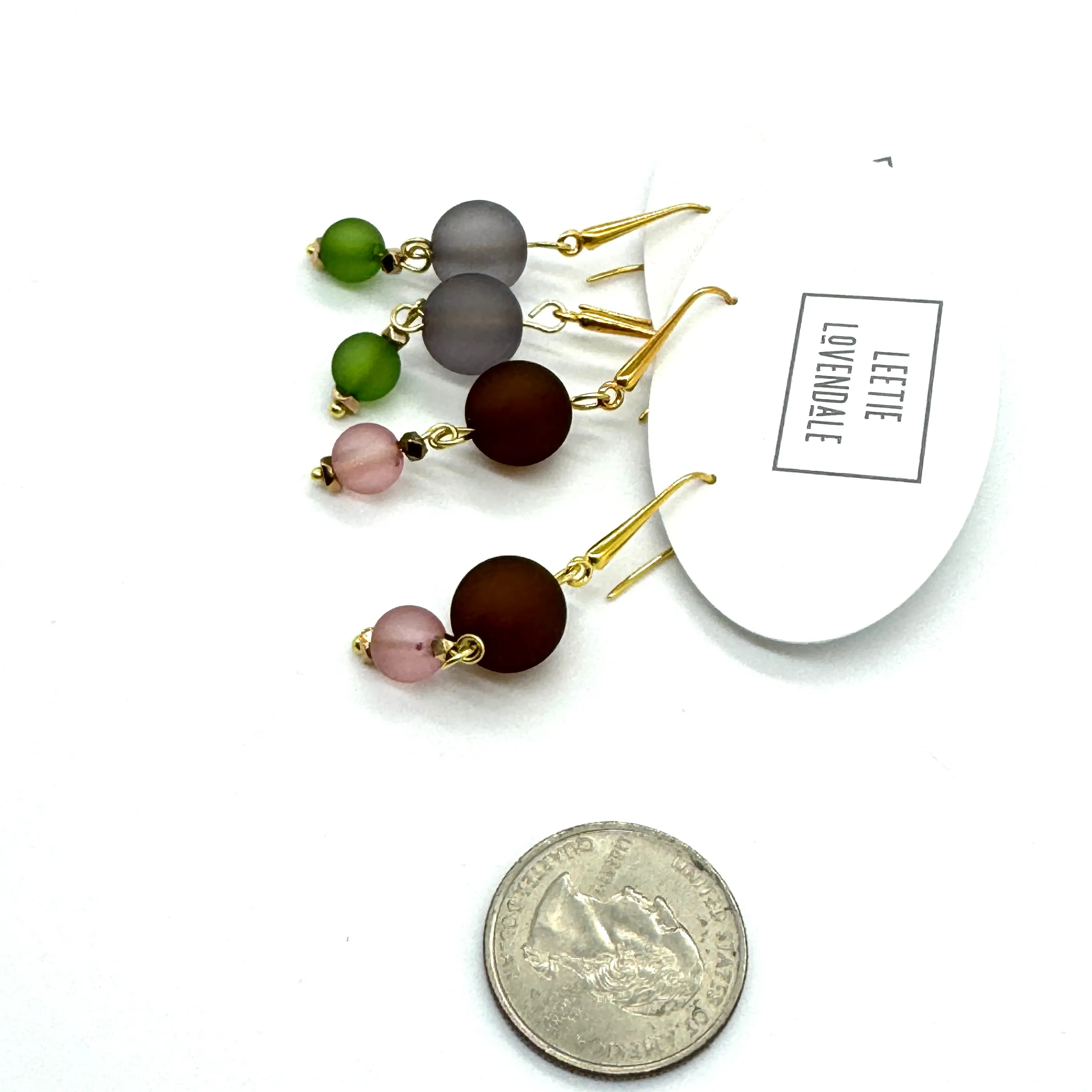 Mini Mal Drop Earrings