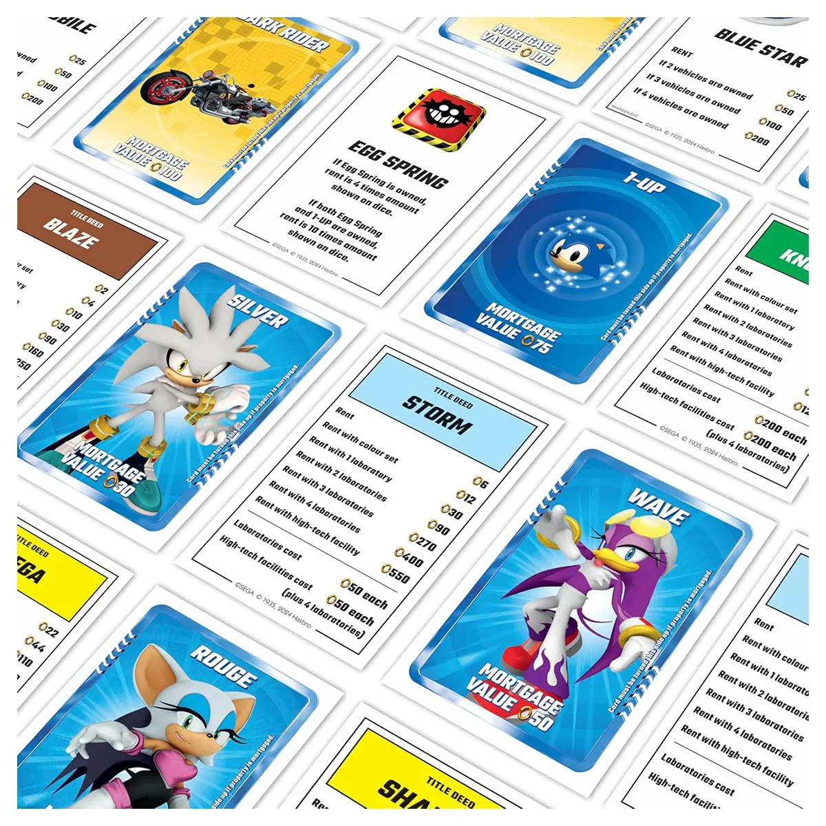 Monopoly Board Game Sonic the Hedgehog Edition