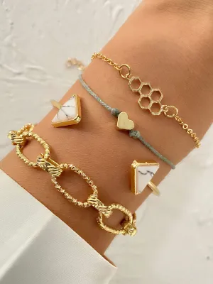 Multilayer Chian Bracelets Anklet