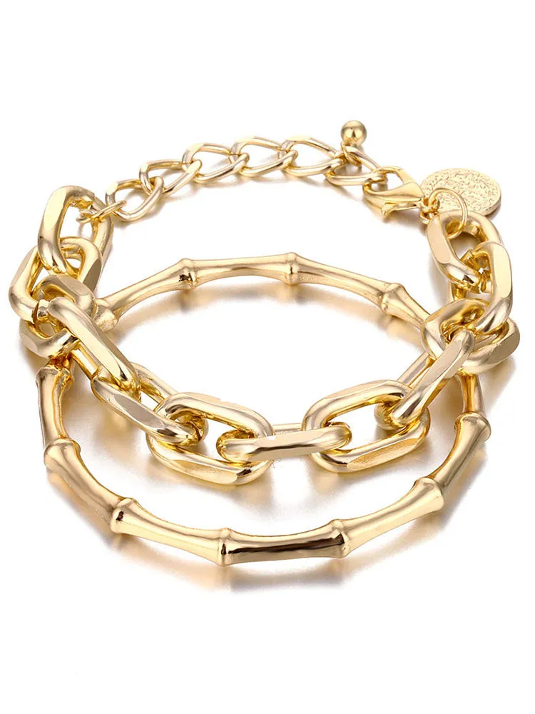 Multilayer Chian Bracelets Anklet