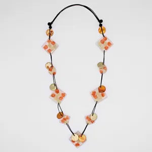 Orange Petula Necklace