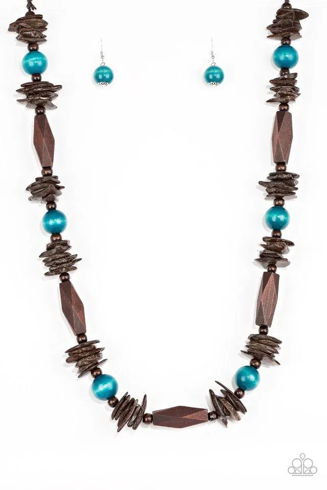 Paparazzi Necklace ~ Cozumel Coast - Blue