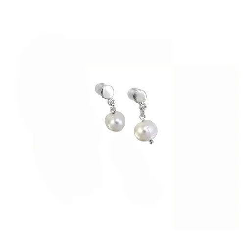 Pearl Drop Earrings - 3 Colors Available