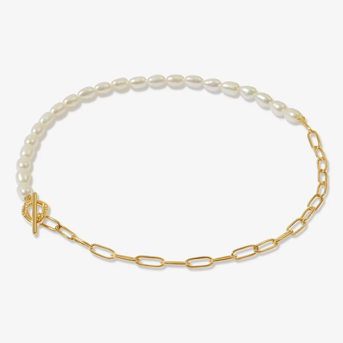 Ricci pearl anklet