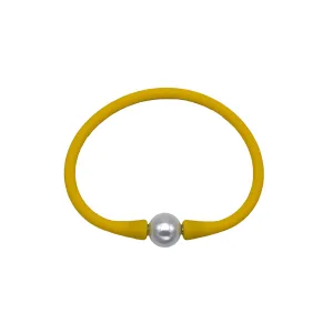 SB-2649 SILICONE BRACELET YELLOW