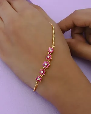 STYLISH FLORAL DIA BRACELET