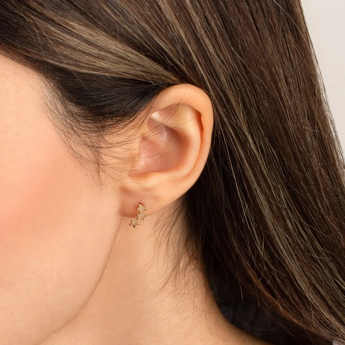 Three Stars Earrings